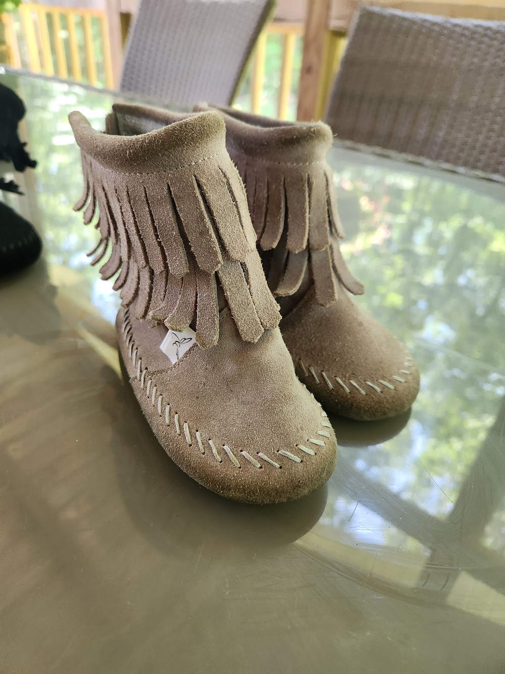 Light Grey Little Love Bug Cozy Boot